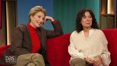 DAS! Rote Sofa: Maria Ketikidou und Saskia Fischer auf dem Roten Sofa DAS! Rote Sofa: Maria Ketikidou und Saskia Fischer auf dem Roten Sofa
