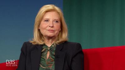 DAS! Rote Sofa: Schauspielerin Sabine Postel auf dem Roten Sofa