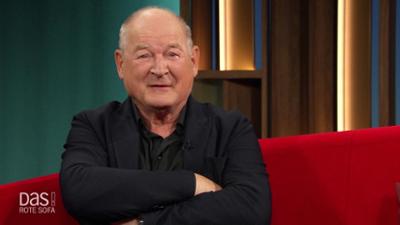 DAS! Rote Sofa: Schauspieler Burghart Klaußner auf dem Roten Sofa