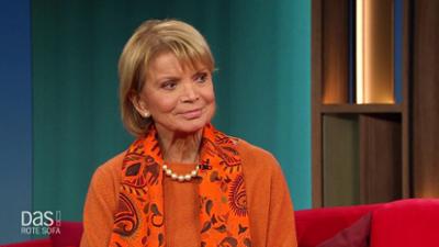 DAS! Rote Sofa: Schauspielerin Uschi Glas auf dem Roten Sofa