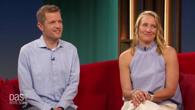 DAS! Rote Sofa: Lindenberg-Experten Christina Hollstein und Moritz Cassalette