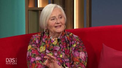 DAS! Rote Sofa: Holocaust-Überlebende Tatiana Bucci auf dem Roten Sofa