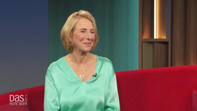 DAS! Rote Sofa: Journalistin Katrin Eigendorf auf dem Roten Sofa