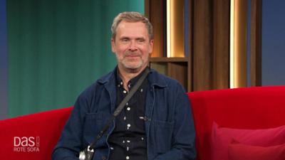 DAS! Rote Sofa: Schauspieler Matthias Matschke auf dem Roten Sofa