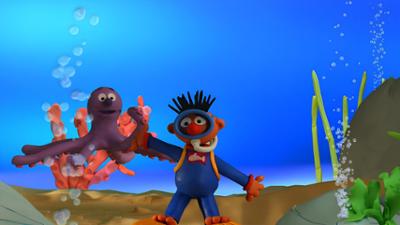 Ernie und Bert im Land der Träume: Ernie und Bert als Tiefseetaucher