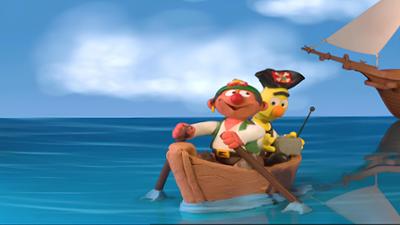 Ernie und Bert im Land der Träume: Ernie und Bert als Piraten