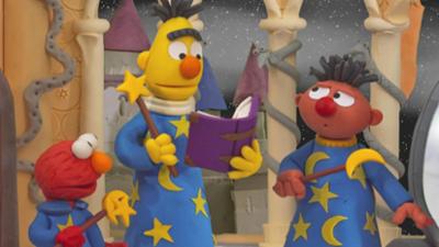 Ernie und Bert im Land der Träume: Ernie und Bert als Zauberlehrlinge