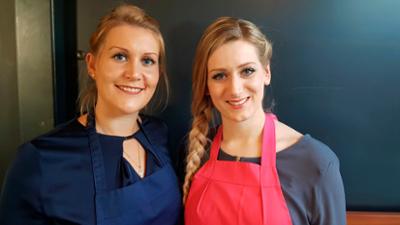 kochen & backen mit Julia & Marie: Ostermenü mit Lammhaxe und zweierlei Mousse