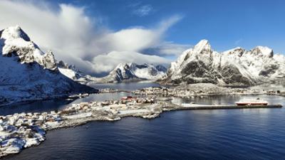 mareTV: Lofoten im Winter - Weiße Gipfel im Nordmeer