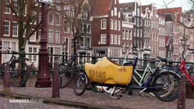 Nordseereport: Bike-City Amsterdam - Mehr Fahrräder als Einwohner