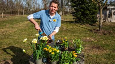 Rasch durch den Garten: ... vom Eise befreit