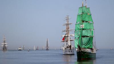 Sail 2025 - Live vom Windjammer-Festival in Bremerhaven: Hier sehen Sie die gesamte Windjammer-Parade der Sail in Bremerhaven