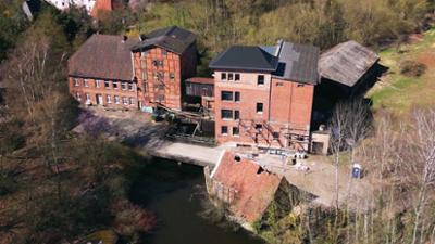 Traumhäuser im Norden: Wohnen in einer alten Wassermühle