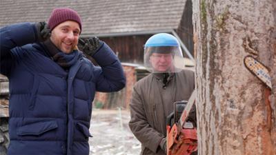 HEIMATJOURNAL: Prädikow: Gutshof, Kulturscheune und Schwarzer Storch