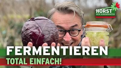 Horst sein Schrebergarten: Gemüse einfach haltbar machen