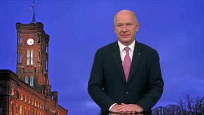 Neujahrsansprache des Regierenden Bürgermeisters Kai Wegner