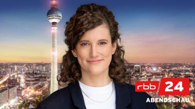rbb24 Abendschau: +++ Moderation: Leonie Schwarzer +++