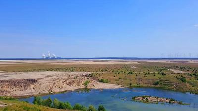 Warten auf den Ostsee: · Brandenburgs größter See entsteht