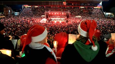 Weihnachtssingen an der Alten Försterei 2025