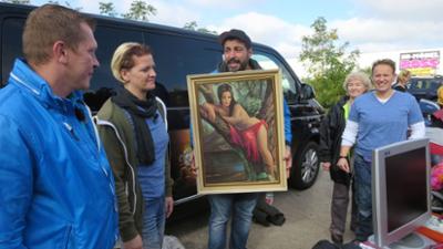 Der Trödeltrupp: Staffel 20, Folge 30: Sükrü, Mauro und Otto bei Viola