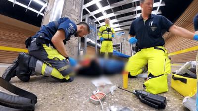 Mensch Retter - NACHTSCHICHT: Staffel 1, Folge 2: Krampfanfall in der U-Bahn | Verdacht auf Hirnblutung | Apoplex