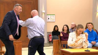 Barbara Salesch: Folge 88: Schoss Sportschütze auf Querulanten-Nachbarn?