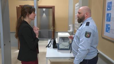 Barbara Salesch: Folge 269: Attraktiver Handwerker in umgekipptem mobilen WC eingesperrt!