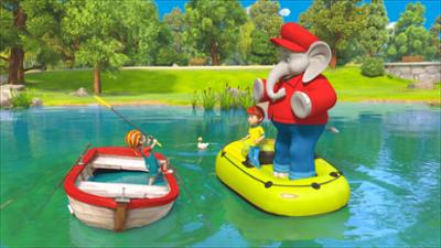 Benjamin Blümchen: Staffel 1, Folge 4: Das knallgrüne Gummiboot