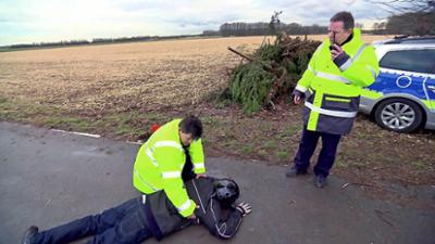 Der Blaulicht Report: Folge 45: Motorradcrash mit schwerwiegenden Folgen