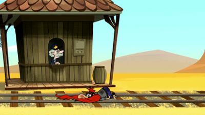 Die neue Looney Tunes Show: Staffel 2, Folge 4: Sam, der Zugräuber / Schweinchen Dick, der Oberkellner