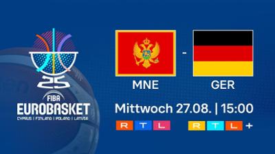 FIBA EuroBasket 2025: Staffel 1, Folge 1: Montenegro - Deutschland