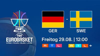 FIBA EuroBasket 2025: Staffel 1, Folge 2: Deutschland - Schweden FIBA EuroBasket 2025: Staffel 1, Folge 2: Deutschland - Schweden