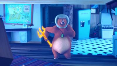 Grizzy & die Lemminge: Staffel 3, Folge 21: Hütte unter Wasser