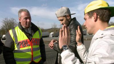 Schneller als die Polizei erlaubt: Folge 19: Beinahe Crash bei Tempo 180 km/h