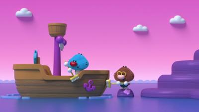 Oggy Oggy: Staffel 1, Folge 54: Piratenkaters Schatz Oggy Oggy: Staffel 1, Folge 54: Piratenkaters Schatz