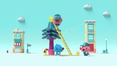 Oggy Oggy: Staffel 1, Folge 37: Oh Tannenbaum