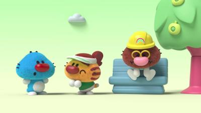 Oggy Oggy: Staffel 1, Folge 16: Der Puzzle-Regenbogen