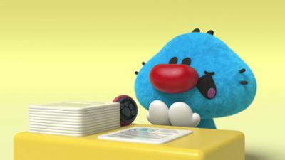 Oggy Oggy: Staffel 1, Folge 68: Der Bürowettkampf