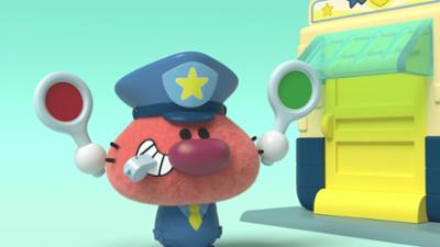 Oggy Oggy: Staffel 1, Folge 72: Polizeikater auf Probe
