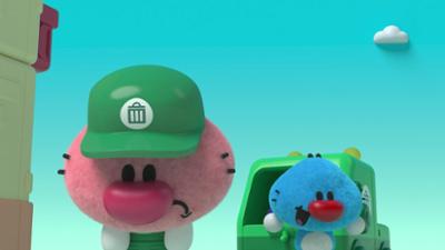 Oggy Oggy: Staffel 1, Folge 20: Die Müllabfuhr