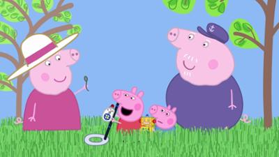 Peppa Pig: Staffel 8, Folge 12: Der Metalldetektor von Opa Wutz