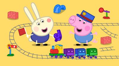 Peppa Pig: Staffel 3, Folge 8: Linus Löffel kommt zum Spielen
