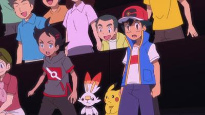Pokémon Reisen: Die Serie: Staffel 23, Folge 12: Auftritt der Titanen!