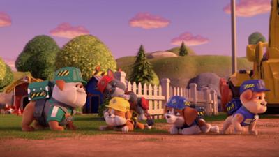 Rubble & Crew: Staffel 2, Folge 14: Die Crew baut einen Super-Sause-Eichhörnchen-Parcours