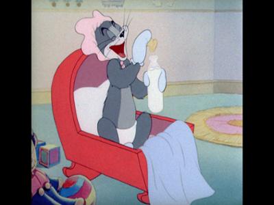Tom und Jerry: Staffel 1, Folge 84: Tom als Wickelkind
