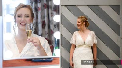 Hochzeit auf den ersten Blick: Lisas Brautkleider: Das ist das Urteil von Designer Dawid