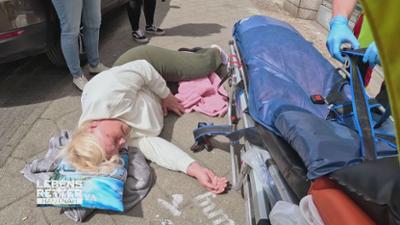 Lebensretter hautnah - Wenn jede Sekunde zählt: Einsatzgebiet Leipzig: Frau mit Kreislaufproblemen auf der Straße