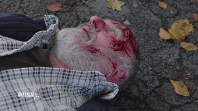 NOTRUF: Erst umgefahren, dann weggefahren