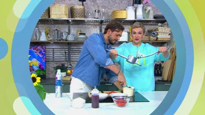 SAT.1-Frühstücksfernsehen: Spaghettieis zu den Eisheiligen mit Chris und Karen