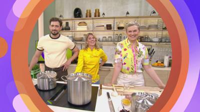 SAT.1-Frühstücksfernsehen am Samstag: Pellkartoffeln auf die Eins! Der Samstag mit Chris und Karen